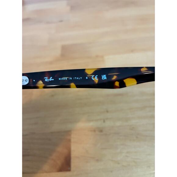 Ray-Ban Orion RB2199 Yellow Havana Tortoise Sunglasses Blue Gradient 52mm main image 6